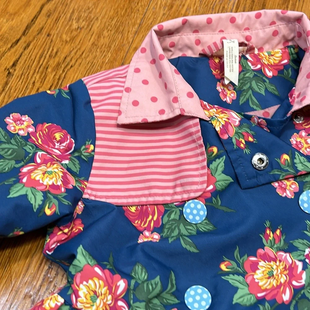 Matilda Jane raincoat. Size 4. Brilliant Daydream Down Came the Raincoat style